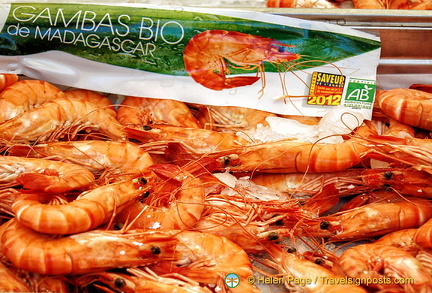 Gambas bio - organic prawns